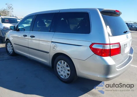 2006 Honda Odyssey Lx z USA, uszkodzony, nr VIN 5FNRL38256B094649